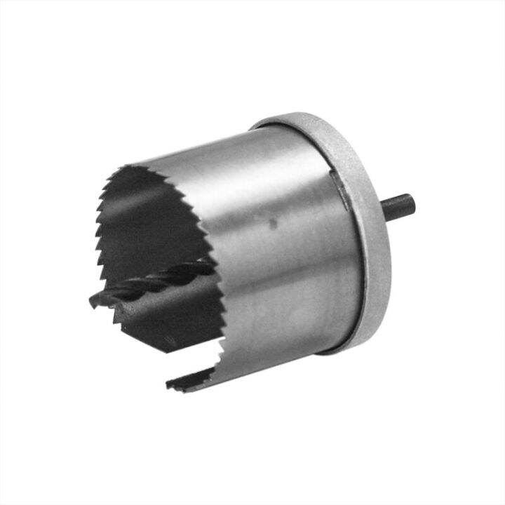 ดอกสว่านเจาะงานไม้พาสเซ็ตโลหะเครื่องตัดเลื่อยหลุมแบบ-bi-metal-26มม-63มม-7ชิ้น