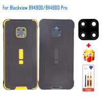 New Original Blackview BV4900 Pro Back Cover Battery Cover Dust Plug With Rear Back Camera Lens Accessories For Blackview BV4900