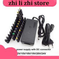 zhilizhi Store AC TO DC 12V 15v 16v 18v 19v 24V 20V Adjustable Universal Power supply Charger Adapter 96W DC converter For pc Laptops Eu US AU