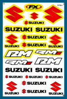 สติกเกอร์ ติดรถ SUZUKI RMZ สีเหลือง สติกเกอร์แต่งรถ สำหรับรถมอเตอร์ไซค์ ติดรถยนต์ ติดหมวกกันน็อค โลโก้ Stickers ยอดฮิต RZ961 จำนวน 1 แผ่น