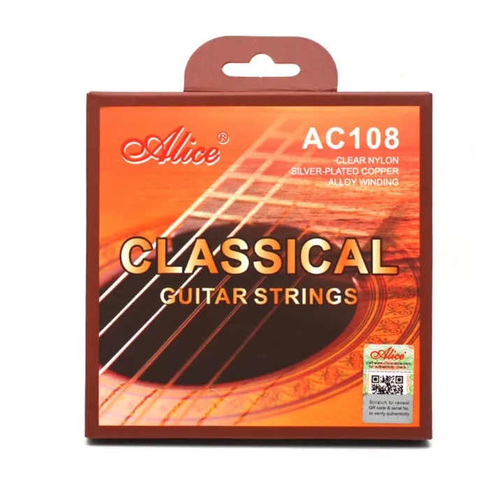 Copper Guitar Strings Guitar Nylon Plated Replacement Silver Strings 1