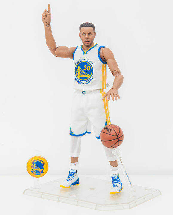 figma-ฟิกม่า-figure-action-nba-lakers-basketball-player-นักบาสเก็ตบอล-บาสเก็ตบอล-stephen-curry-สตีเฟน-เคอร์รี-30th-1-9-white-jersey-ver-แอ็คชั่น-ฟิกเกอร์-anime-อนิเมะ-การ์ตูน-มังงะ-ของขวัญ-gift-สามารถ