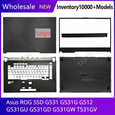 New For Asus ROG S5D G531 G531G G512 G531GU GD GW T531GV LCD back cover Front Bezel Hinges Palmrest Bottom Case A B C D Shell