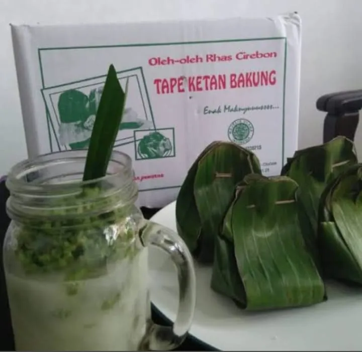 ASLI ORIGINAL TAPE KETAN HIJAU TAPE KETAN BAKUNG OLEHOLEH KHAS CIREBON