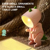 Mini LED Night Light Folding Desk Lamp Cute Pet Light Adjustable Portable Table Lamp Bedroom Living Room Decor