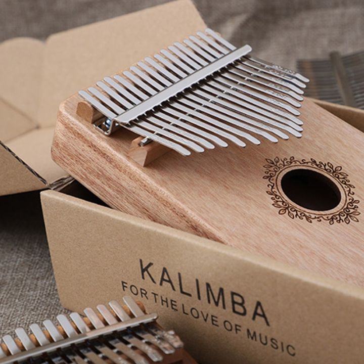 kalimba-คีย์บอร์ดไม้อัดเนื้อแข็งเปียโนนิ้วหัวแม่มือระดับมืออาชีพ17คีย์เปียโน-kalimba-thumb-เครื่องดนตรีเปียโนนิ้วหัวแม่มือของขวัญวันคริสต์มาส