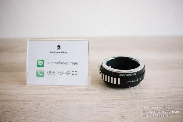 ขาย-adapter-minolta-af-to-fujifilm-mirrorless-camera