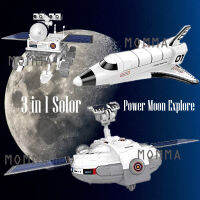 MOMMA DIY 3in1 ยานอวกาศ หุ่นยนต์ แปลงร่าง พลังงาน โซลาเซลล์ แสงอาทิตย์ D.I.Y. 3 in 1 Solar Power Moon Explore Fleet Educational &amp; Robotistic &amp; Mechanical Scienific &amp; Fun