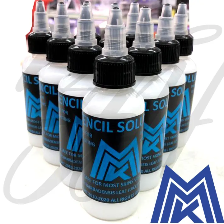 mmk-stencil-น้ำยาลอกลายขวด-ขนาด2ออนซ์-ผลิตในประเทศไทย-เจลลอกลายสัก-tattoo-stencil-transfer-gel-2oz-59ml