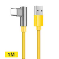 Xiaomi Original Type C Cable Charger Turbo Fast Charge สาย 90 องศามุม QC 3.0เกมสาย USB Type Cสำหรับโทรศัพท์ Mi 12S 12 11 10 9 Poco X4 Pro NFC F3 M3 Redmi K40 K50 OPPO R19 R17 Find X HUAWEI P30 P40 VIVO X50 X27 SAMSUNG S20 21