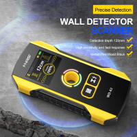 VOVA FNIRSI WD-02 Stud Detector เครื่องตรวจจับผนังสแกนเนอร์ 5 ใน 1 USB แบบชาร์จไฟได้พร้อม AC Live Wire Positioning Hole Metal Wood Stud Detector