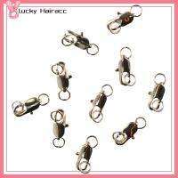 LUCKY HAIRACC ทองสีทอง ตะขอก้ามปูก้ามปูสีทอง ทองแดงทองแดง 18K ค่ะ สายต่อเครื่องประดับสร้อยข้อมือ การทำเครื่องประดับ ตะขอก้ามปูก้ามปู สำหรับผู้หญิง