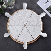 Pizza Tableware Plates Porcelain Dinner Plates Western Food Steak Pizza Noodle Salad Japanese Dishes And Plates Sets Decoration