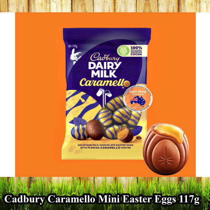 Cadbury Dairy Caramello Milk Chocolate Easter Eggs 117g Lazada PH