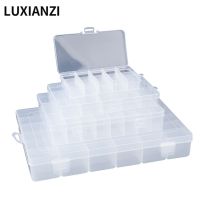 （QIQI tool）  LUXIANZI พลาสติกใสโทรศัพท์สกรูขนาดเล็กฮาร์ดแวร์จัดเครื่องมือ DustproofBox