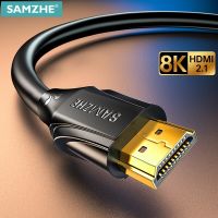 【DT】SAMZHE HDMI 2.1 Cable 8K/60Hz 48Gbps HDMI Digital Cables HDMI 2.1 Cable Splitter for HDR10+ PS5 Switch Cable HDMI 2.1  hot