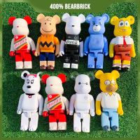 400 Bearbrick Best Seller Pikachu Action Figures Toy Home Fashionable Ornaments Decorationtoys Gifts With Anime Cartoon