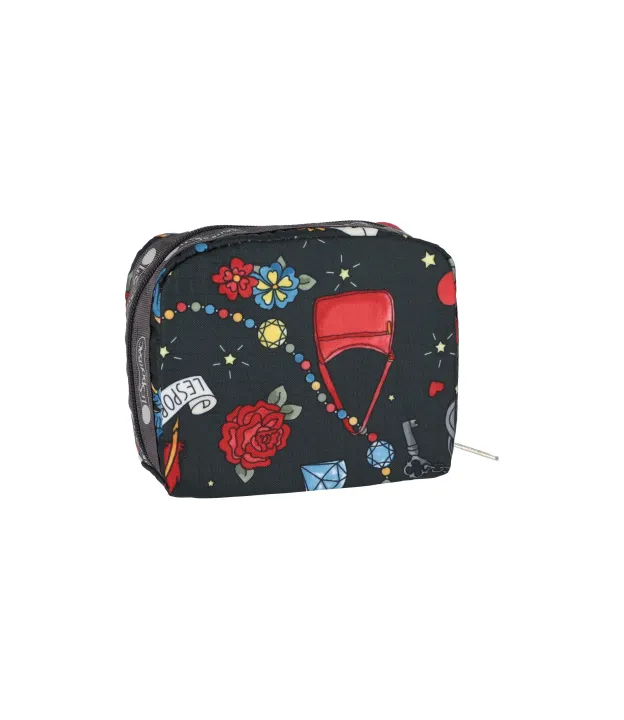 lesportsac square cosmetic bag