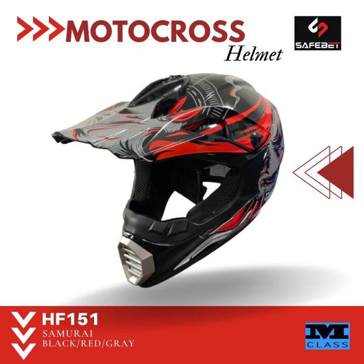 SAFEBET MOTOCROSS HELMET HF151 | Lazada PH