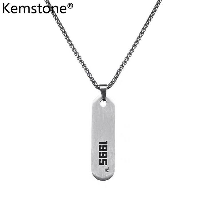 Kemstone Stainless Steel Years Number Pendant Necklace Jewelry Gift for ...