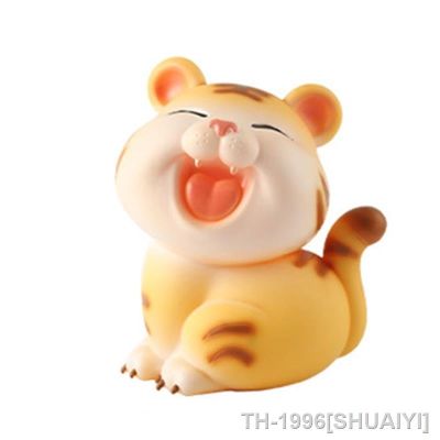 ✎◆ Nicefurniture rindo tigre mealheiro moeda caixa de poupança dinheiro jar 2022 chinês zodíaco ornamento personalizado collectible