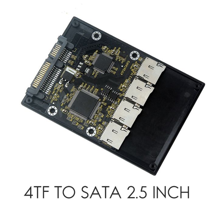 2-5-inch-4-tf-to-sata-adapter-card-self-made-ssd-solid-state-drive-for-micro-sd-to-sata-group-raid-card