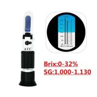 เครื่องวัดปริมาณน้ำตาล Refractometer(Brix/SG)  (ของอยู่ไทยพร้อมส่ง)​