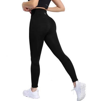 [ใหม่] ที่ไร้รอยต่อกางเกงโยคะผู้หญิงเอวสูงกีฬา Leggings ออกกำลังกายกางเกงวิ่งออกกำลังกายยิม Push Up Leggings สะโพกยกกางเกง