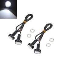 4pcs 12V 15W White LED Car Auto DRL Daytime Running Lights Backup Reversing Parking Signal Automobiles Lamps Bulbs  LEDs  HIDs