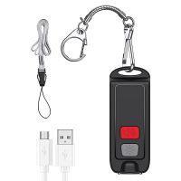 Safe Personal Alarm Rope Alarm Mini Self Defence Keychain 130DB Security Alarms with LED Flashlights for Women