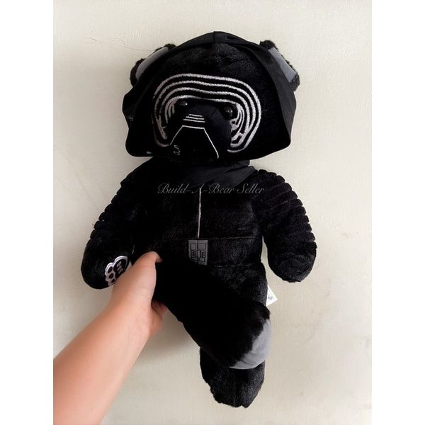 ตุ๊กตาหมี-สตาร์วอ-star-wars-kylo-ren-บิ้วอะแบร์-build-a-bear-workshop-มือสองสภาพดีมาก