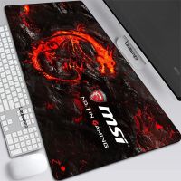 ❃☊ MSI Mouse Pad Anime Large XXL Gabinete Gamer PC Gaming Accessories Mousepad Keyboard Laptop Computer Speed Mice Mouse Desk Mat