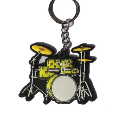 ❉ Drum keychain Drum set Key Chain Keyring