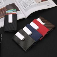 Integral aluminum card box cover wallet bank conference activities cardfile card case card holder --A0509