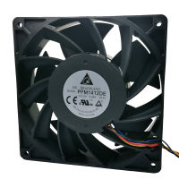 Original Delta pfm1412de 14038 14cm 5.04a 12V 4-wire violent large air volume cooling fan