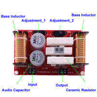 1ชิ้น550W 43Hz45Hz ซับวูฟเฟอร์ลำโพงเบสหนักตัวแบ่งความถี่โฮมเธียเตอร์ Hifi สเตอริโอแผ่นกรองเสียงครอสโอเวอร์แบบ DIY สำหรับรถยนต์