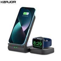 Wireless chargers Stand 3 in 1 For iPhones 13 12 11 Pro Max 15W Qi Fast Charging Dock Station For Apple Watch iWatch 7 6 5 4 SE