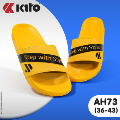 Kito รุ่น AH73 รองเท้าแตะ รองเท้าแบบสวม รองเท้าแฟชั่นผู้ชาย/ผู้หญิง รองเท้ากีโต้แท้ 100% สวมใส่สบาย ใสได้ทุกโอกาส