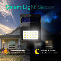 New Alitech Solar ไฟติดผนังโซล่าเซลล์ 20/30/48 LED Motion sensor ระบบเซนเซอร์ ไฟติดกำแพง ไฟสวน ใช้พลังงานแสงอาทิตย์ ไม่เสียค่าไฟทุกวัน