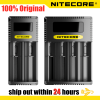 NITECORE เครื่องชาร์จแบตเตอรี่ CI4 CI2อัจฉริยะชาร์จเร็วขึ้นด้วย4ช่องเข้ากันได้18650 14400 18350 AA, AAA,แบตเตอรี่ AAAA