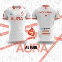 xzx 180305   Kaos T SHIRT Game Esports Mobile Legend Free Fire PUBG AOV Dota AURA 2023 WHITE