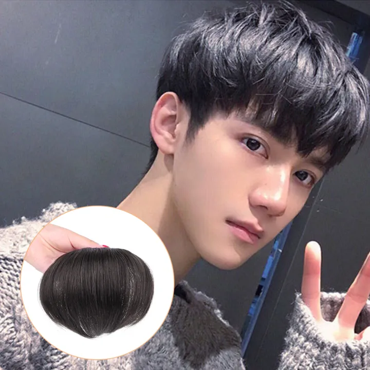 RE Clip In Hair Bangs For Men Short Straight Hair Wigs Bald Foreheads  Natural Male Wig Heat Resistant Fiber Toupee Shopee Malaysia | Men's Clip  In Hair Bangs Short Straight Foreheads Wig