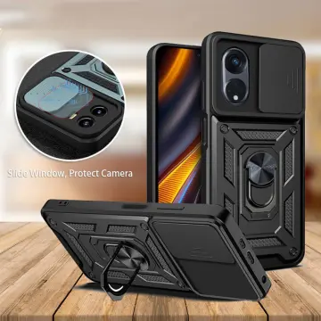 For OPPO A98 5G, Shockproof Hybrid Armor KickStand Ring Holder Hard Case  Cover