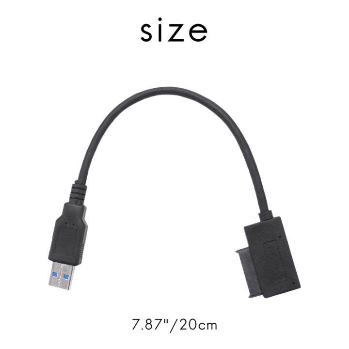 usb-3-0-to-7-6-13pin-slimline-sata-laptop-cd-dvd-rom-optical-drive-adapter-cable