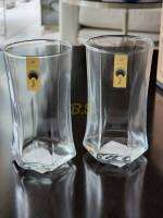 Deli Glassware แก้วน้ำสลักลาย แก้วมัค เนื้อหนา สลักลายสวยงาม สำหรับใส่เครื่องดื่มร้อนเย็น ช่วยลดอุณหภูมิขณะถือ และไม่ลื่น ขนาด 500 ml RJ78HB11