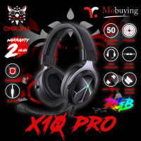 ประกัน 2 ปี ส่งจากไทย หูฟังเกมมิ่ง ONIKUMA X10 Pro Gaming Headset ไมโครโฟนตัดสียงรบกวน ไฟ LED รองรับใช้งานบน PC / PS4 / XBOX / Mobile #Mobuying