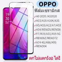 ฟิล์มเซรามิกส์ oppo ฟิล์มใส เต็มจอ ฟิล์มกันรอย ฟิล์มพลาสติก ไม่แตก 9D+ไม่ใช่ กระจก A5s/A3s/reno4/reno5/f11pro/2f/A94/A5/A9 2020/A57/A54/A83/F5/F9