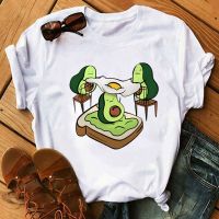 Avocado T Shirt Women Funny Loose Fitting Women Tees Tops Girl Avocado Bottoming Harajuku 90s Top Grunge Ulzzang Graphic T-shirt Women  XV8T