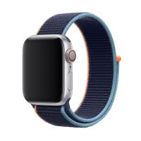 สายห่วงไนลอนสำหรับสายคาด Apple Watch 45มม. 44มม. 40มม. 41มม. 45 44มม. สายนาฬิกาสายรัดข้อมือ Iwatch Series Ultra 4 3 5 SE 6 7 8