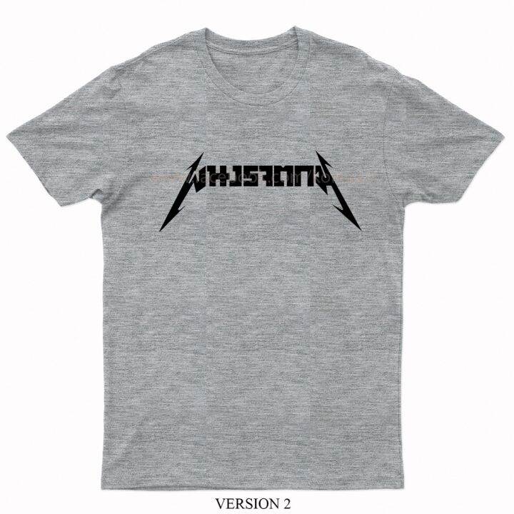 เสื้อยืด-ผนงรจตกม-รุ่น-font-metallica-parody